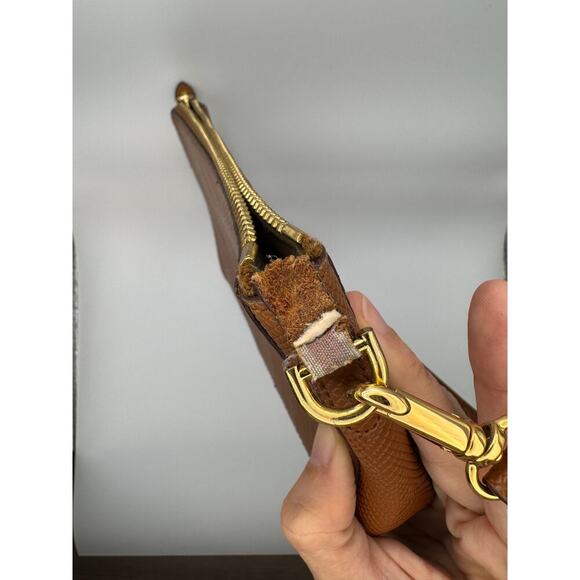 Lauren Ralph Lauren Mini Brown Shoulder Bag - Picture 10 of 12